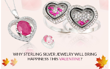 Why Sterling Silver Jewelry will Bring Happiness this Valentine?