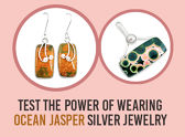 Test The Power Of Wearing Ocean Jasper Silver Jewelry