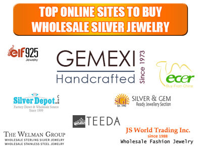 Top Online Sites to buy Wholesale Silver Jewelry