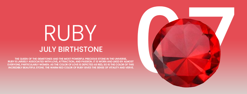 Birthstone for July -Â Ruby
