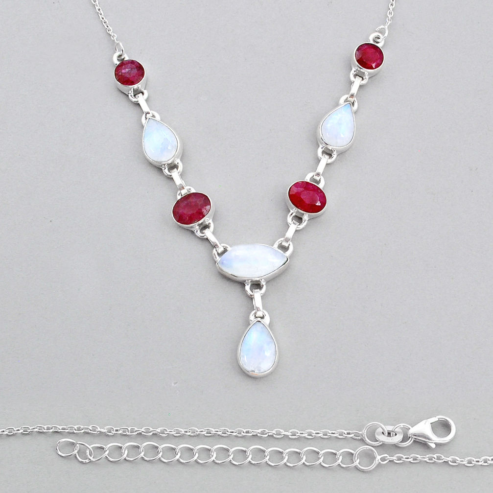 real moonstone necklace