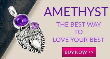 amethyst valentine jewlry