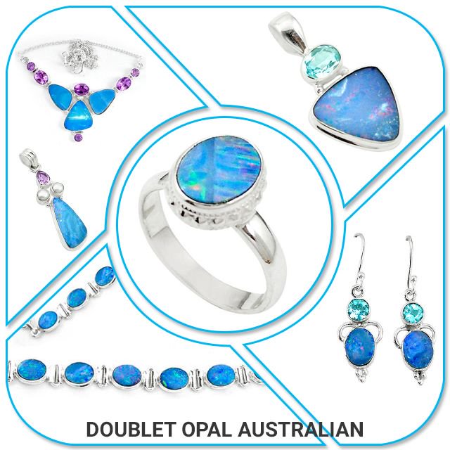 buy Australian Doublet Opal Jewelry Online