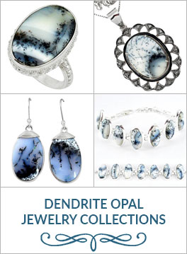 Dendritic Opal Jewelry Collection