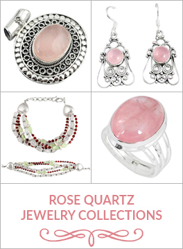 Rose Quartz Jewelry Collection