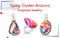 Spiny Oyster Arizona Turquoise Jewelry