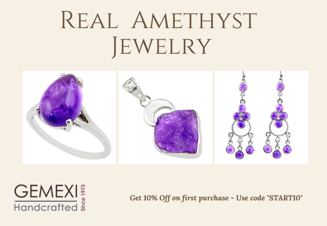 real amethyst jewelry
