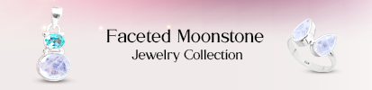 Faceted Moonstone Jewelry