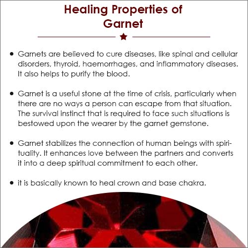 spiritual properties of garnet