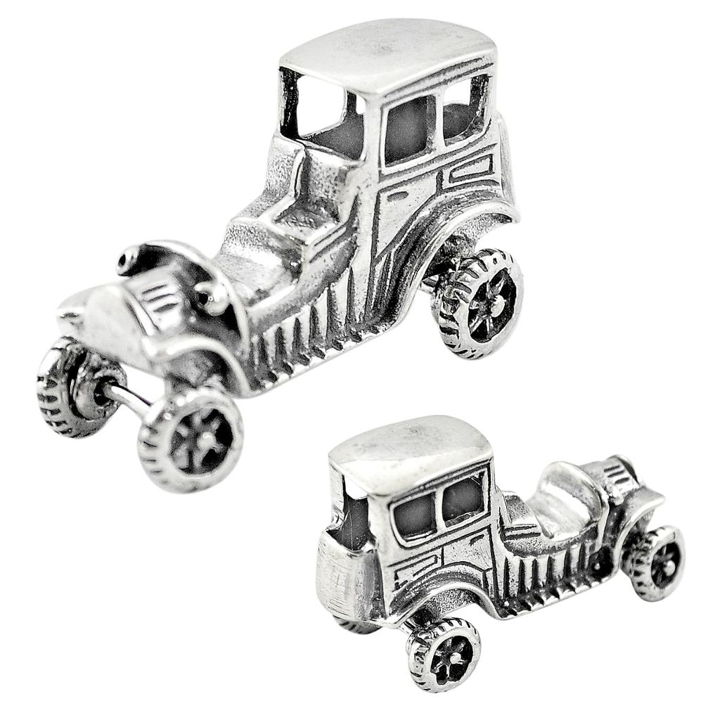 8.26gms old car vintage style solid 925 silver miniature collectible a82309