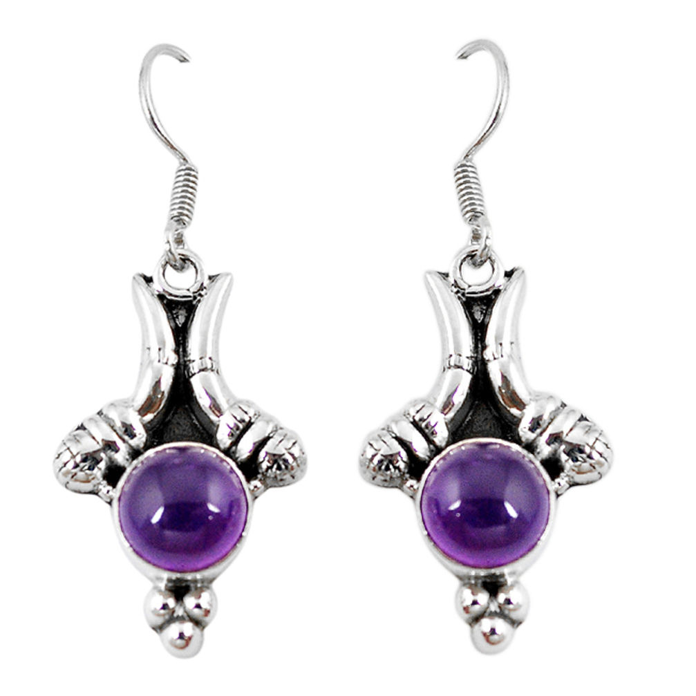 le amethyst dangle earrings jewelry d10210