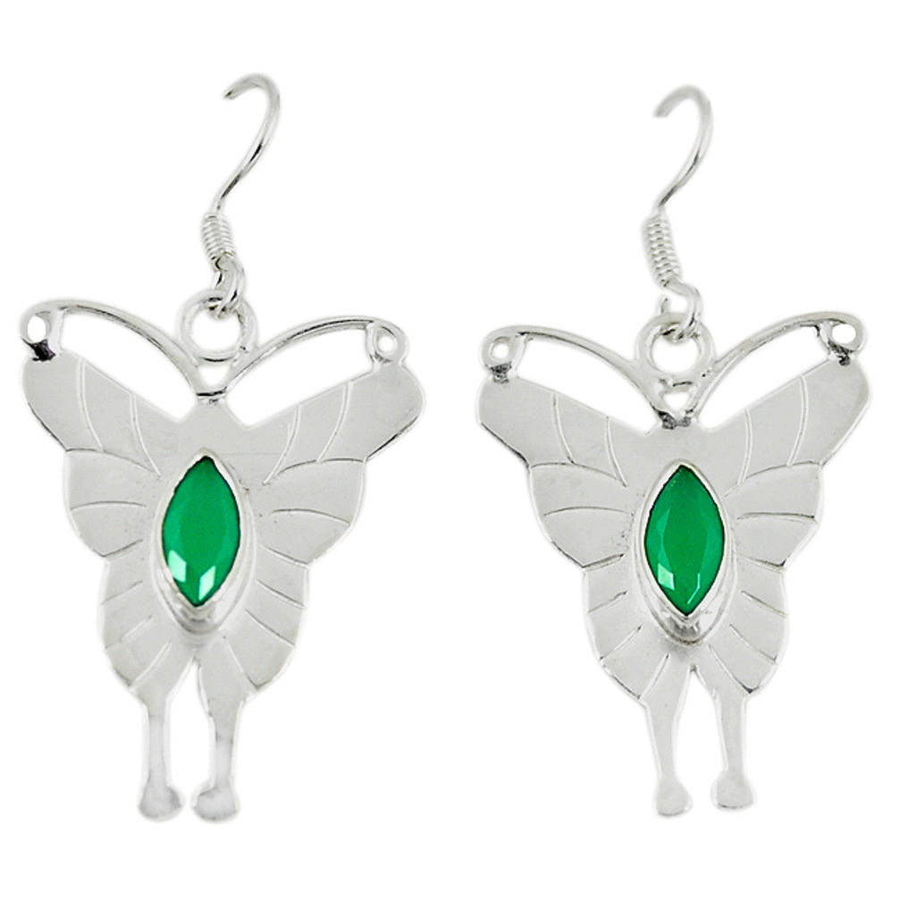 artz 925 sterling silver butterfly earrings d14206