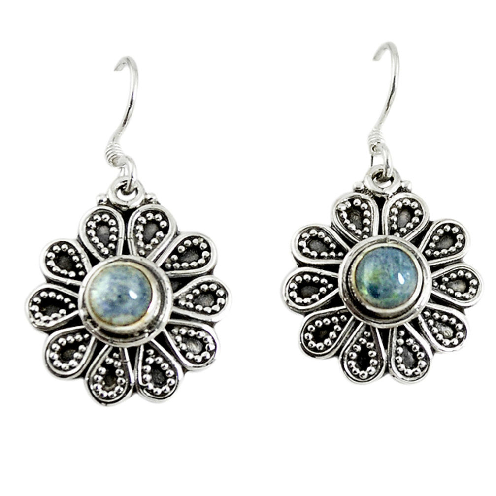 moonstone 925 sterling silver dangle earrings d17286