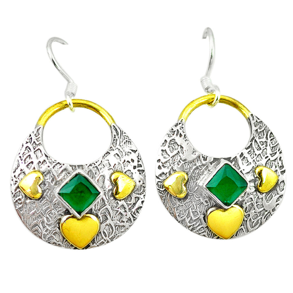 25 silver two tone dangle earrings d2366