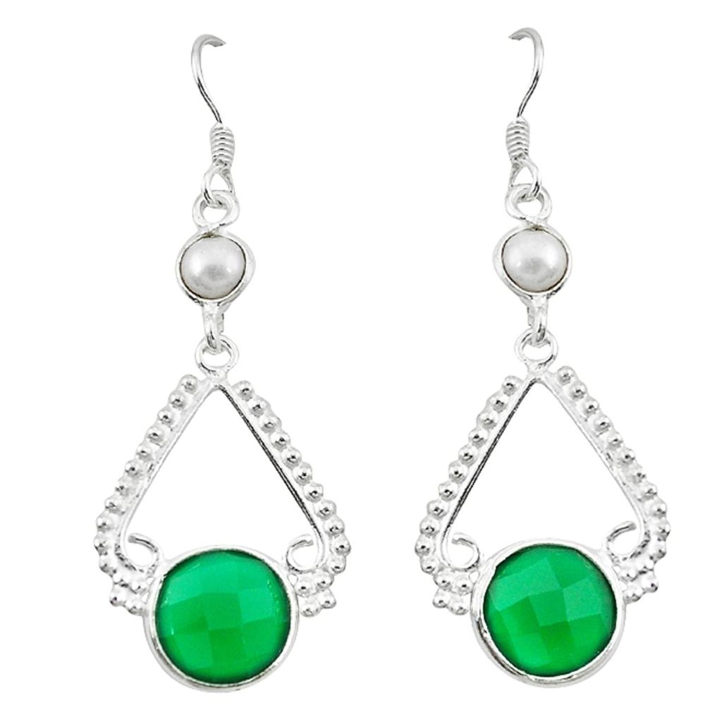 25 sterling silver dangle earrings d2447