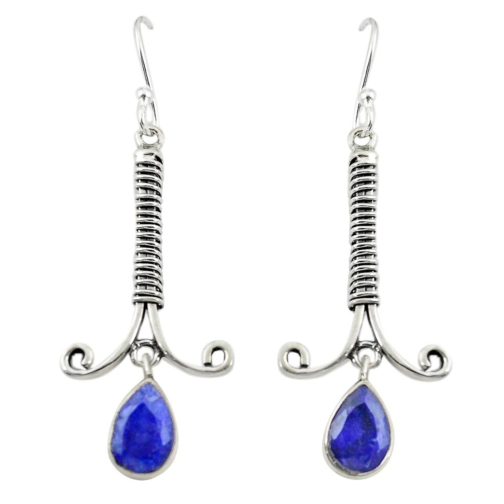 is lazuli 925 sterling silver dangle earrings d25196