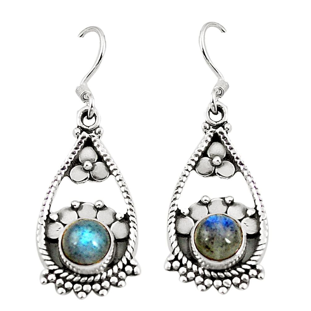 radorite 925 sterling silver dangle earrings d25217