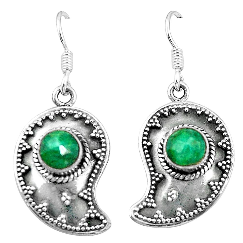 erald 925 sterling silver dangle earrings jewelry d25242