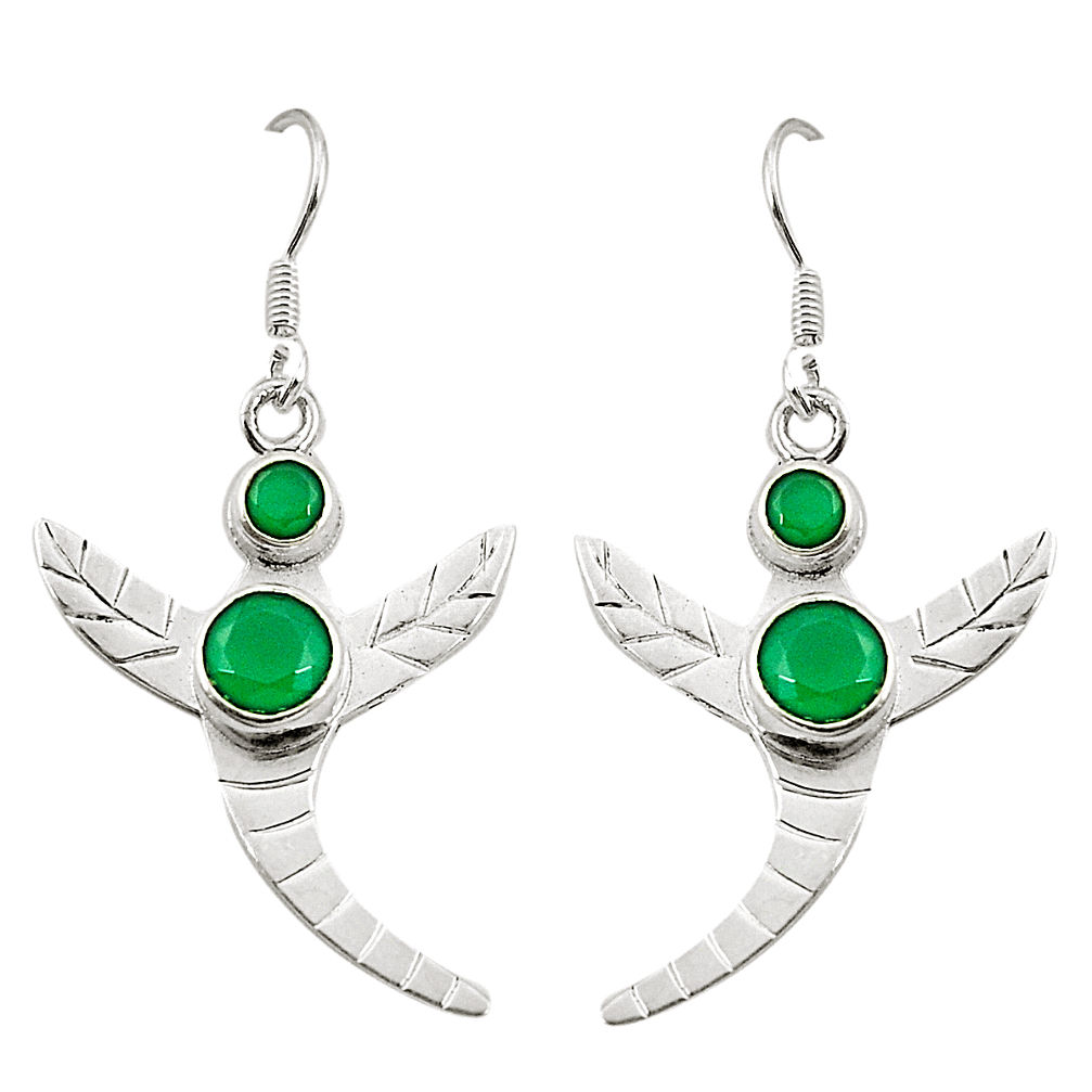 ver green emerald quartz dangle earrings jewelry d25286
