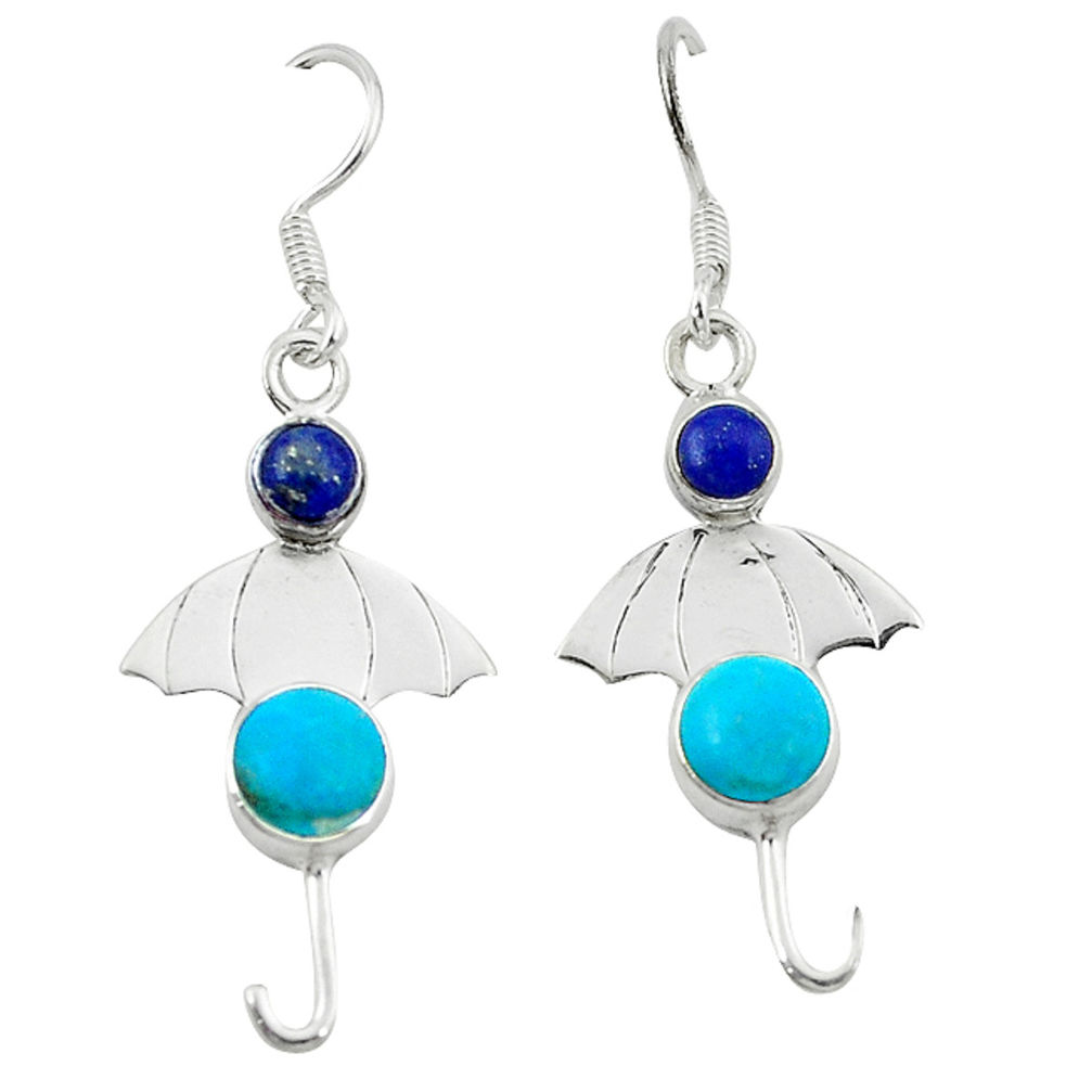 turquoise dangle earrings jewelry d2565