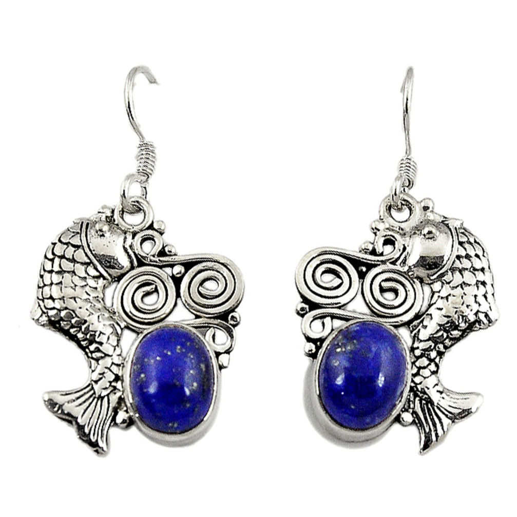 erling silver fish earrings jewelry d3120