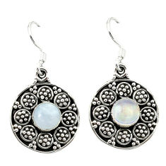 moonstone 925 sterling silver dangle earrings jewelry d3171