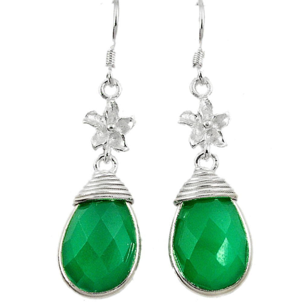 rling silver dangle earrings jewelry d3412