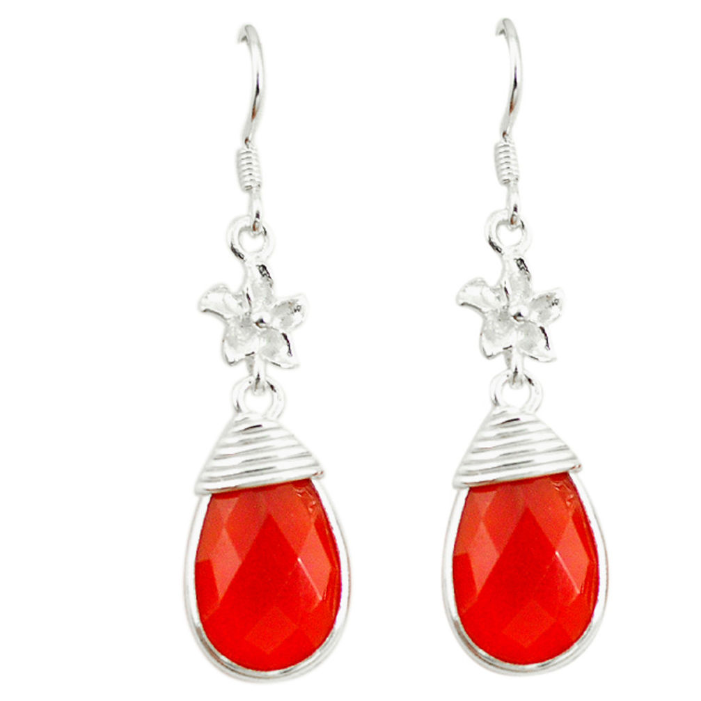 ian) 925 sterling silver dangle earrings d3417