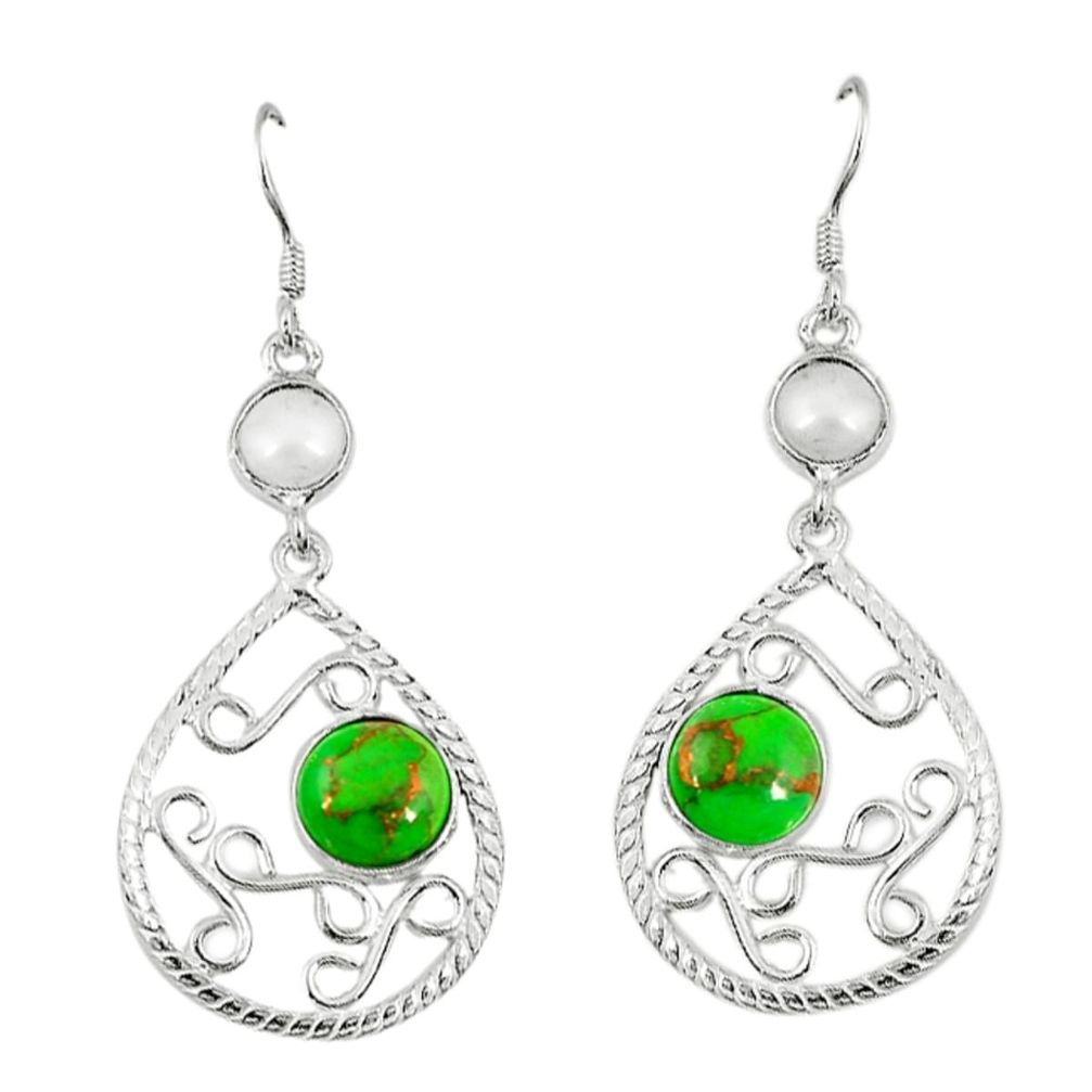 rl 925 sterling silver dangle earrings d6415