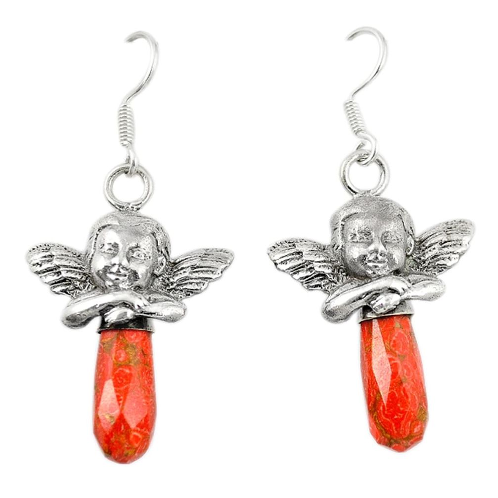 cupid angel wings earrings jewelry d6695