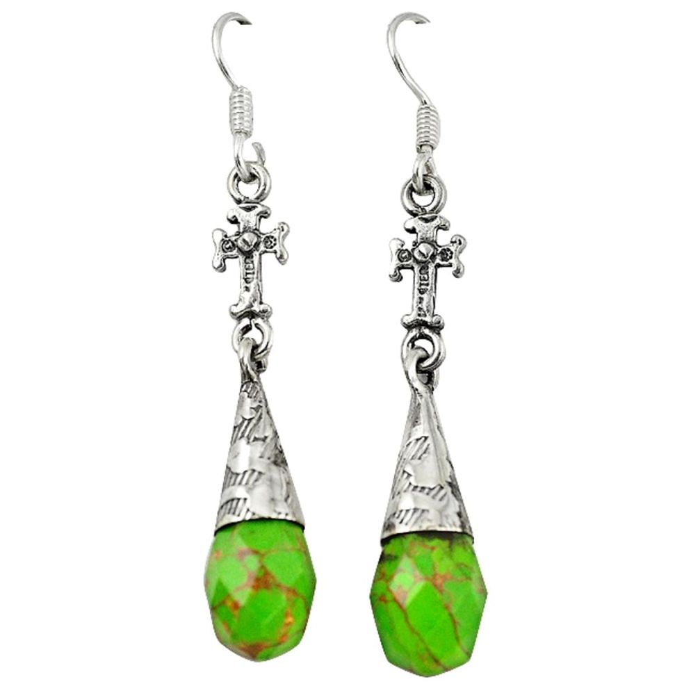 ing silver dangle earrings jewelry d6700