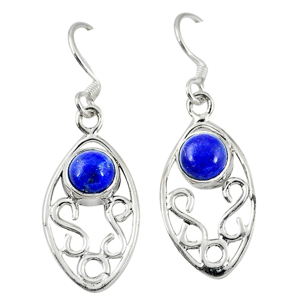  lapis lazuli dangle earrings jewelry d6809