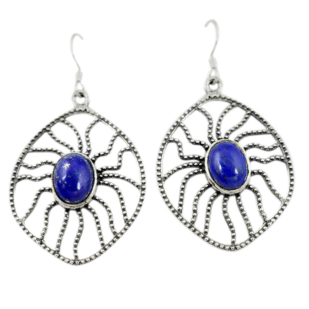  lapis lazuli dangle earrings jewelry d7100