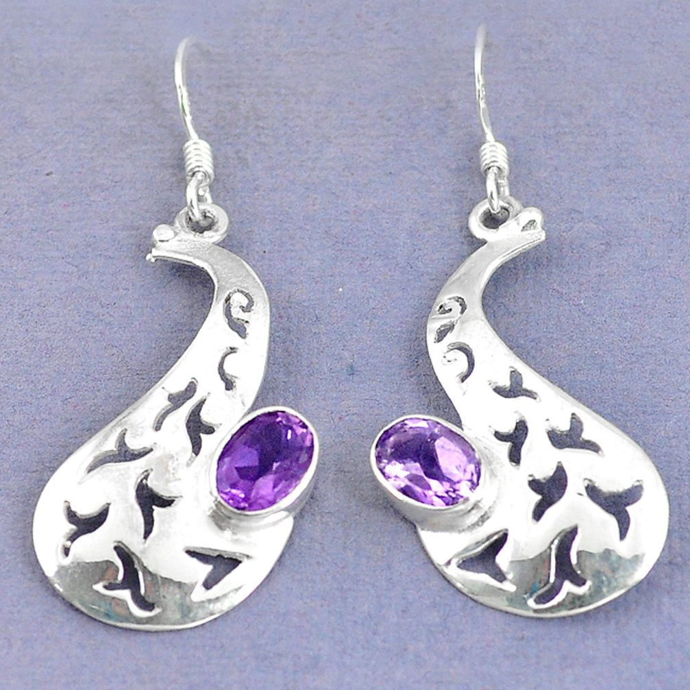 ling silver dangle earrings d9832