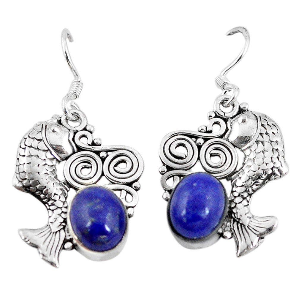 erling silver fish earrings jewelry d9892