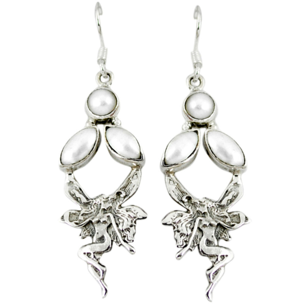 arl 925 sterling silver angel wings fairy earrings d9971