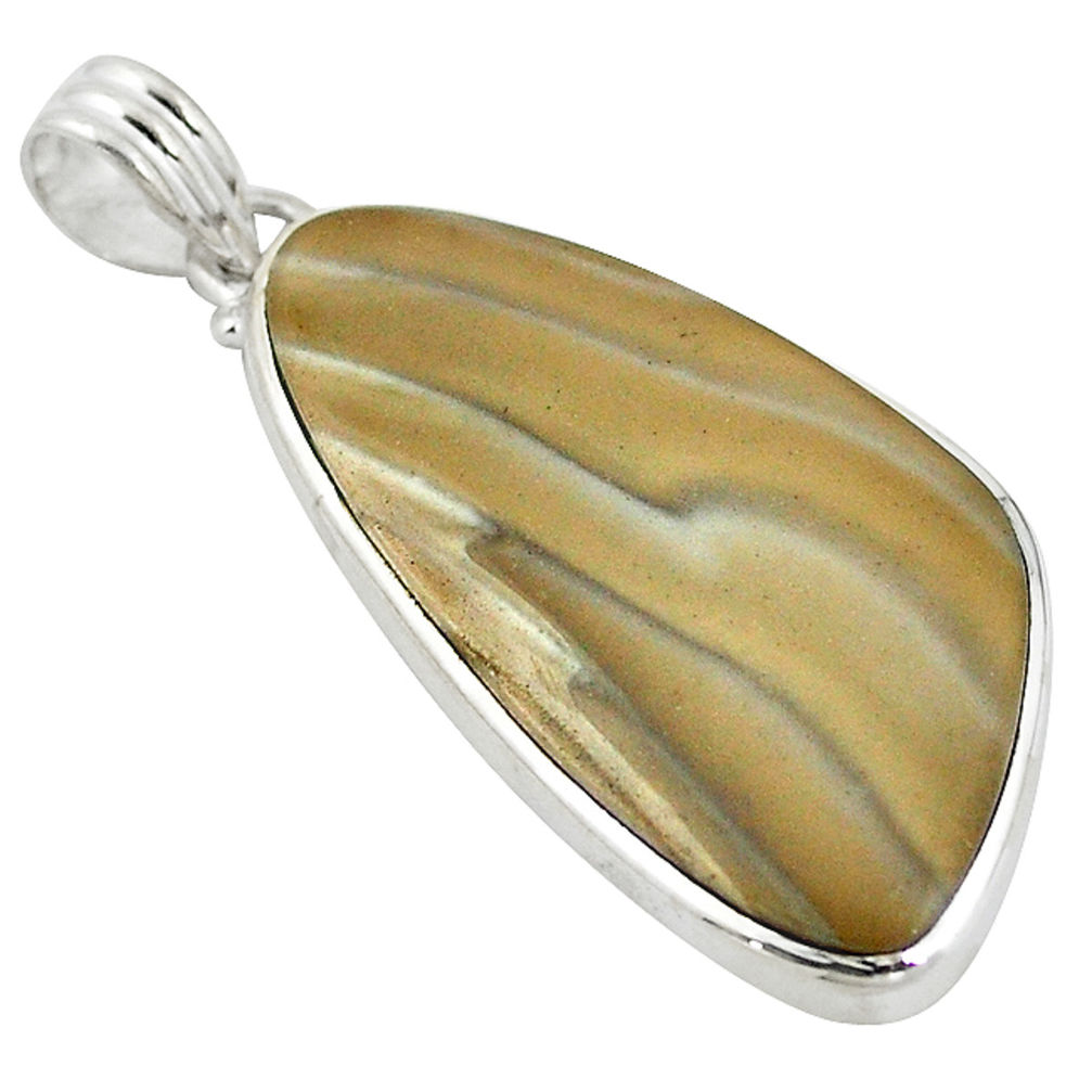 riped flint ohio 925 sterling silver pendant d12038