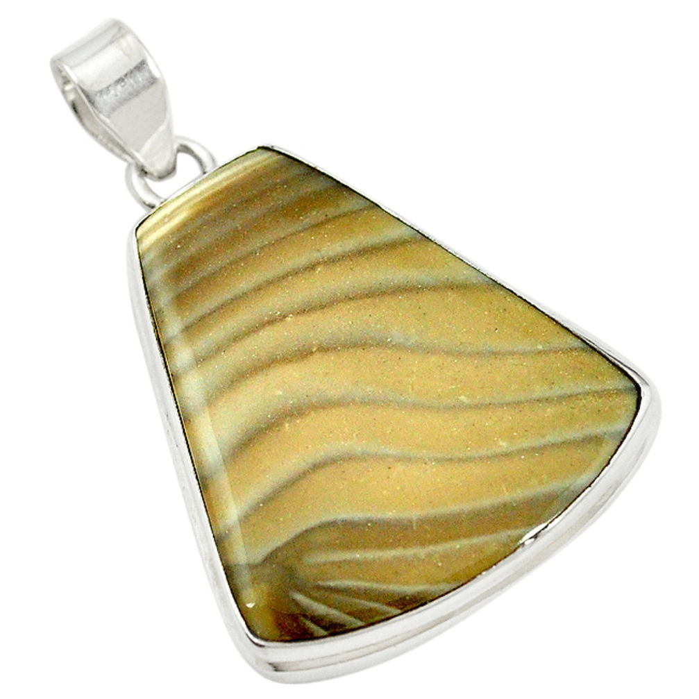  striped flint ohio pendant jewelry d14635