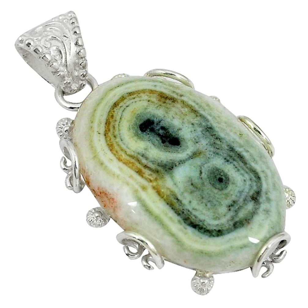 lar eye 925 sterling silver pendant jewelry d3944