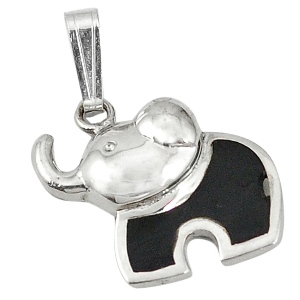 l 925 sterling silver elephant pendant jewelry d5182
