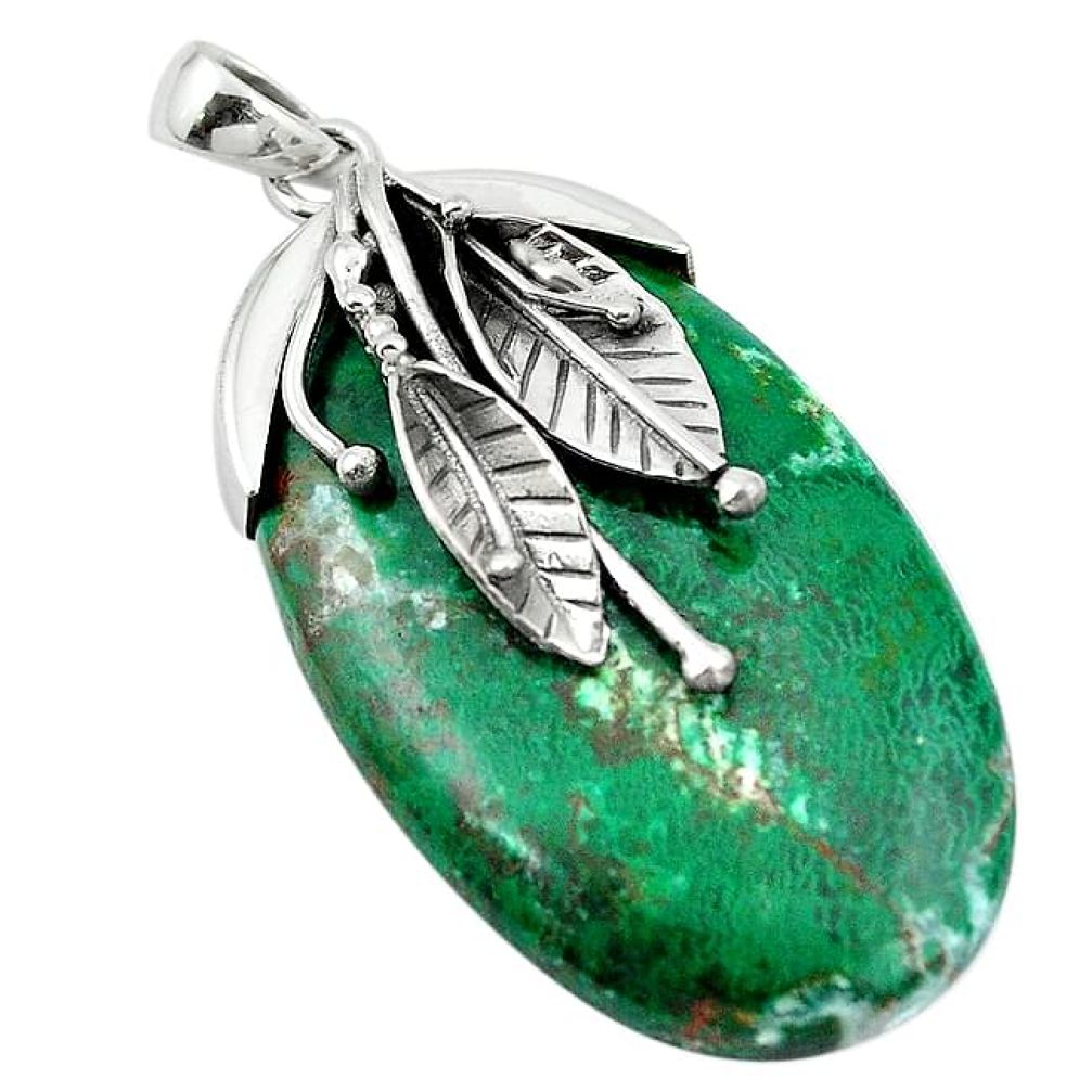 Sonora sunrise (cuprite chrysocolla) 925 sterling silver pendant k91805