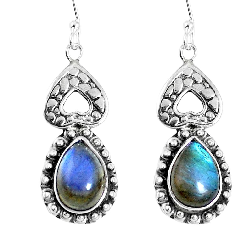 925 sterling silver natural rainbow moonstone dangle earrings jewelry m68944