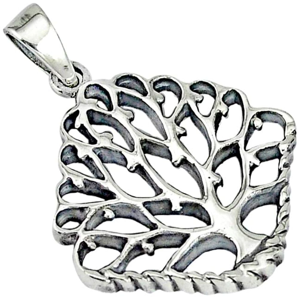 925 sterling silver tree of life pendant p1001