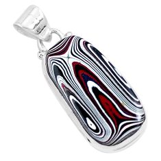 10.73cts brown florida auger shell 925 sterling silver pendant jewelry p12492
