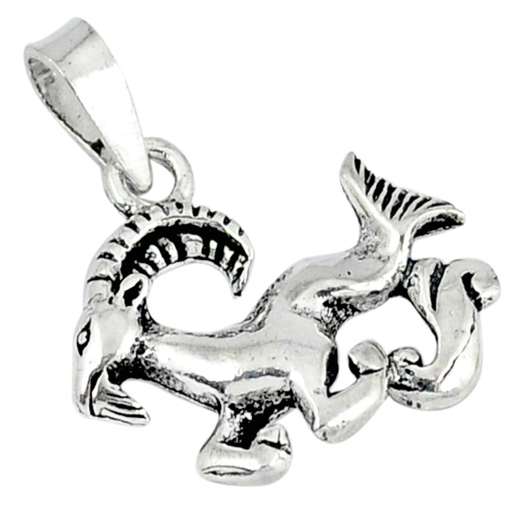 3d moving charm solid 925 sterling silver reindeer pendant jewelry p1893