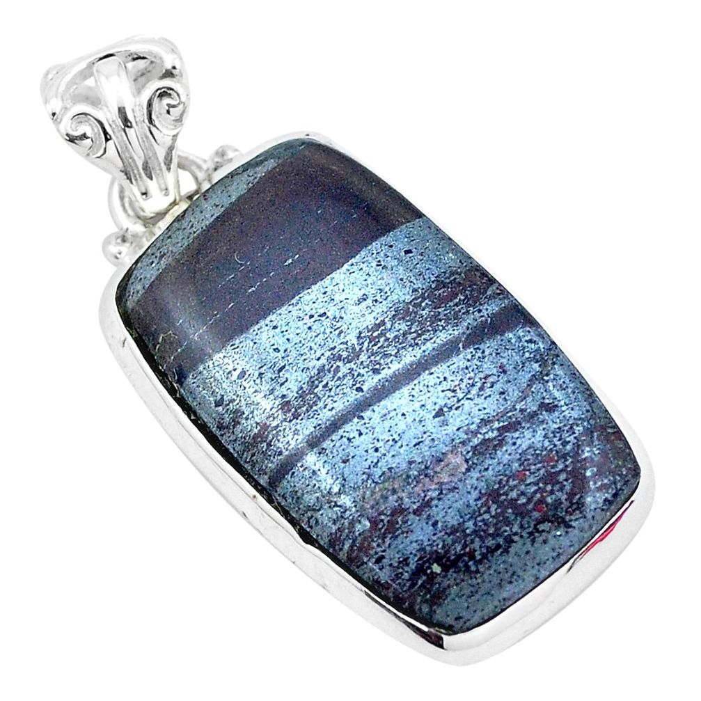 18.80cts natural ancestralite 925 sterling silver pendant jewelry p23419