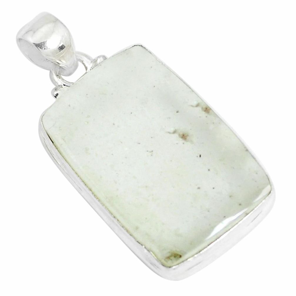 925 silver 19.23cts natural libyan desert glass (gold tektite) pendant p25470