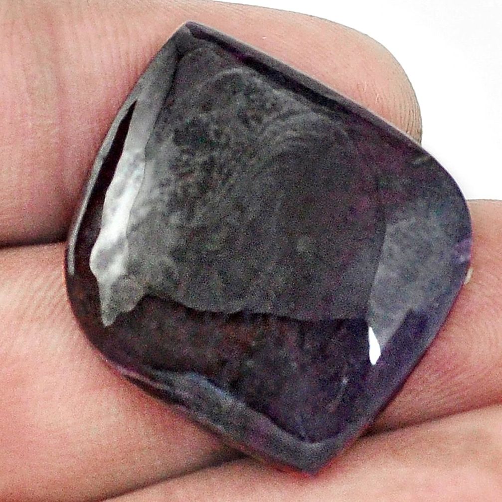 Natural 27.70cts sugilite purple cabochon 30x25 mm fancy loose gemstone s1034