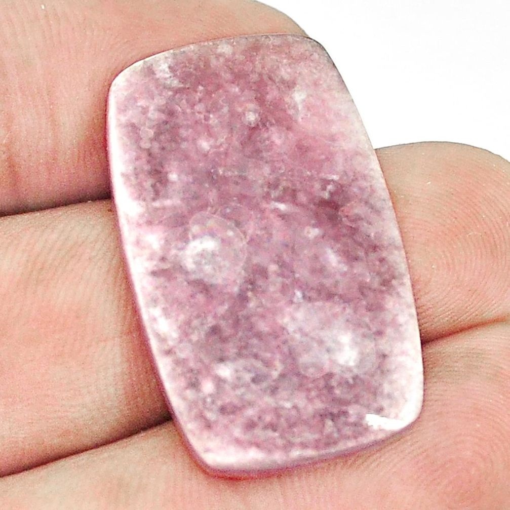 Natural 17.90cts muscovite purple cabochon 30x18 mm octagan loose gemstone s1284