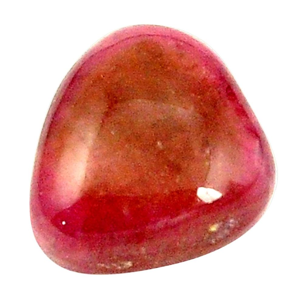 Natural 6.15cts bio tourmaline pink cabochon 12x12 mm fancy loose gemstone s1363